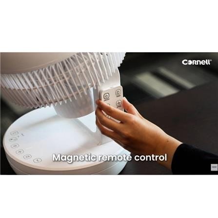 CORNELL AIR CIRCULATOR TABLE FAN CCF-9004ACR 9" 45W 3SPEED