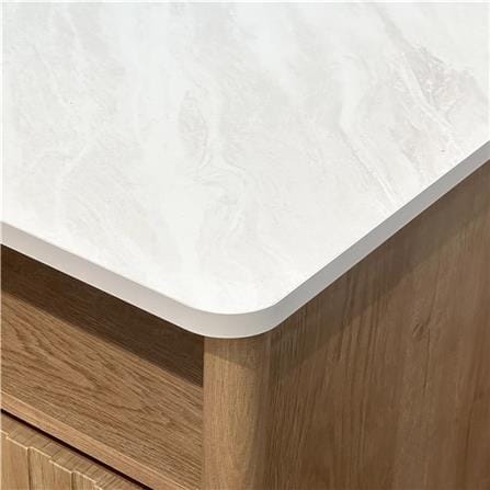 NIGHTSTAND FURDINI TERRA 48CM OAK/MARBLE [EXCLUSIVE FROM HOMEPRO THAILAND]