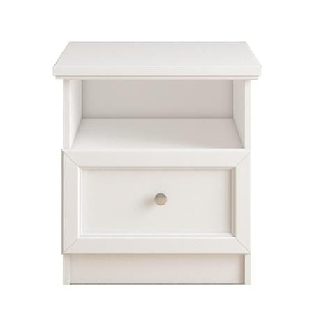 NIGHTSTAND WITH 1 DRAWER FURDINI HELENA WHITE [EXCLUSIVE FROM HOMEPRO THAILAND]