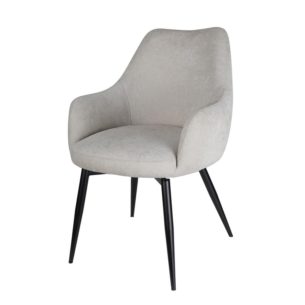 SWIVEL DINING CHAIR BENETTA WINSTON GREY [EXCLUSIVE FROM HOMEPRO THAILAND]