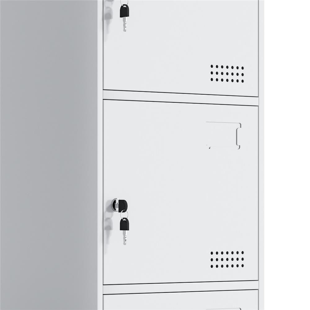 STEEL CABINET WITH 3 DOORS FURDINI KULLEN FYD-BBY003 WHITE [EXCLUSIVE FROM HOMEPRO THAILAND]