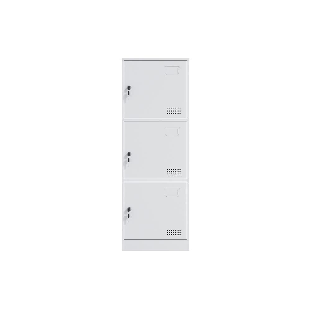 STEEL CABINET WITH 3 DOORS FURDINI KULLEN FYD-BBY003 WHITE [EXCLUSIVE FROM HOMEPRO THAILAND]