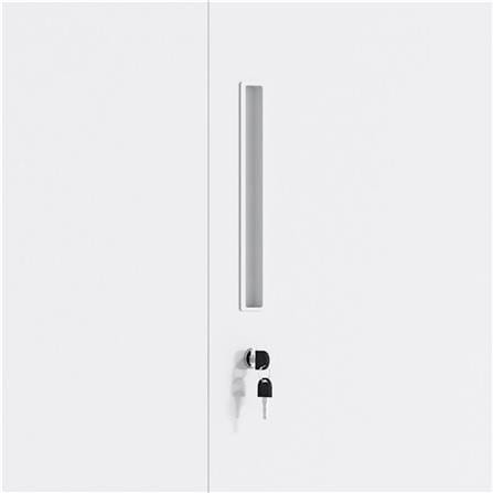 STEEL CABINET WITH 2 DOORS FURDINI KULLEN FYD-W003 WHITE [EXCLUSIVE FROM HOMEPRO THAILAND]