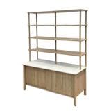 MULTIFUNCTIONAL SHELVING UNIT FURDINI TERRA 119CM OAK [EXCLUSIVE FROM HOMEPRO THAILAND]