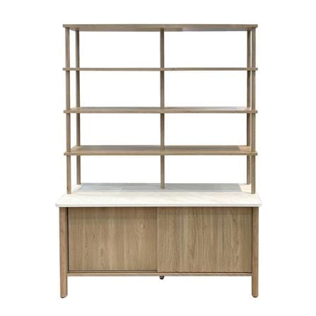 MULTIFUNCTIONAL SHELVING UNIT FURDINI TERRA 119CM OAK [EXCLUSIVE FROM HOMEPRO THAILAND]