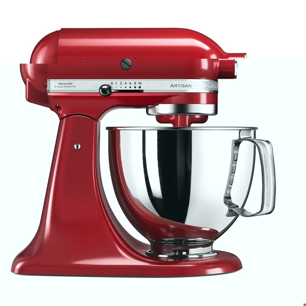 KITCHENAID KITCHEN MACHINE 5KSM125BER 300W 4.8L 10SPEED EMPIRE RED