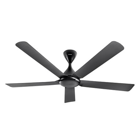 PANASONIC CEILING FAN BAYU 5 DC F-M14JHVBKH BLACK 56"