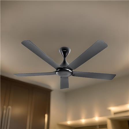 PANASONIC CEILING FAN BAYU 5 DC F-M14JHVBKH BLACK 56"