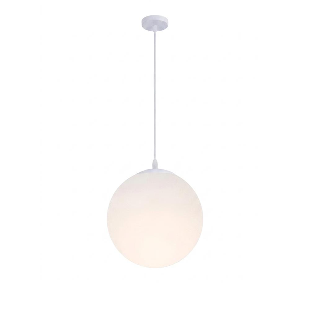BRIGHT OBJECTIVES PENDANT LAMP 13575/200 WHITE 20CM