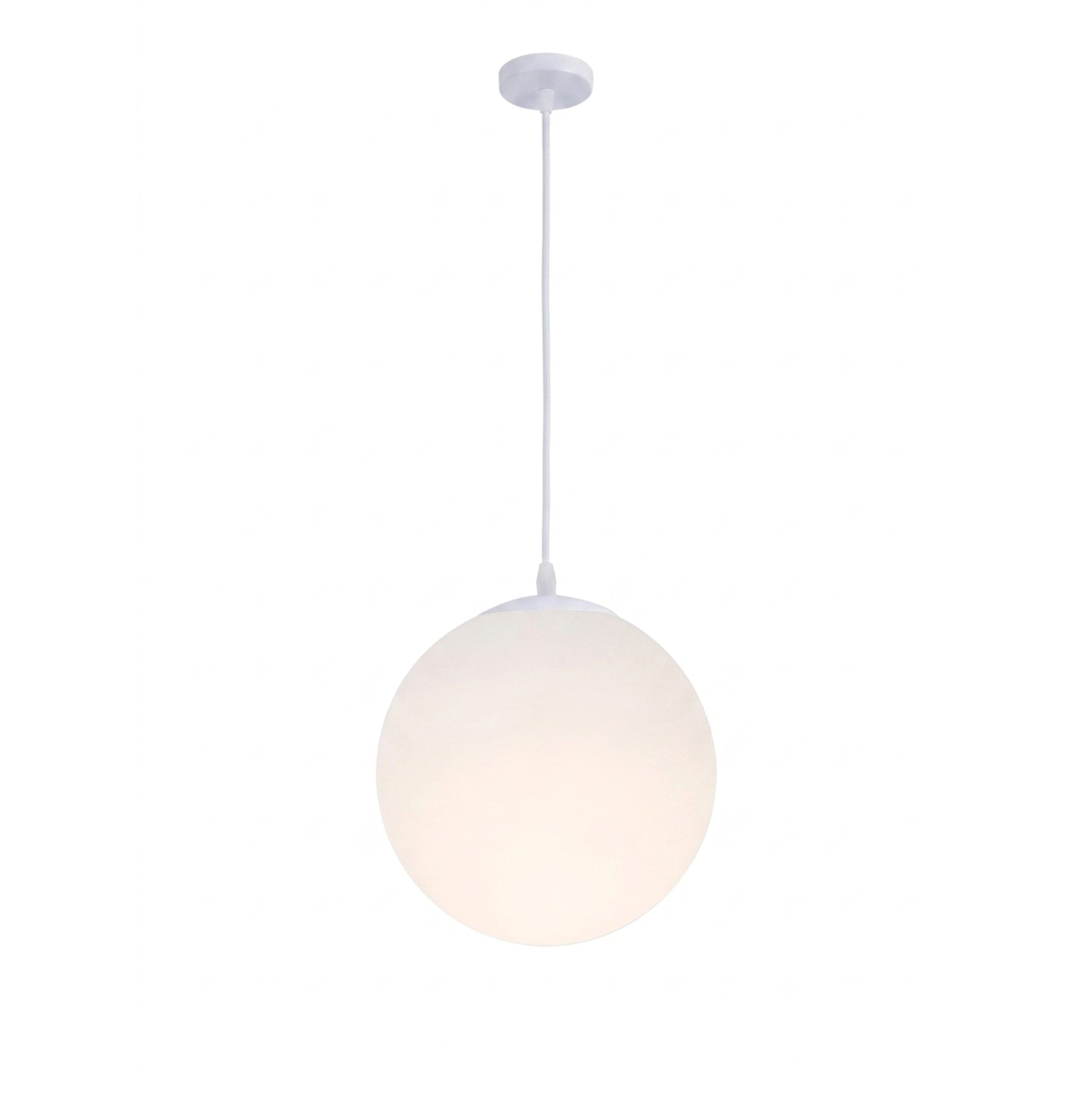 BRIGHT OBJECTIVES PENDANT LAMP 13575/400 WHITE 40CM
