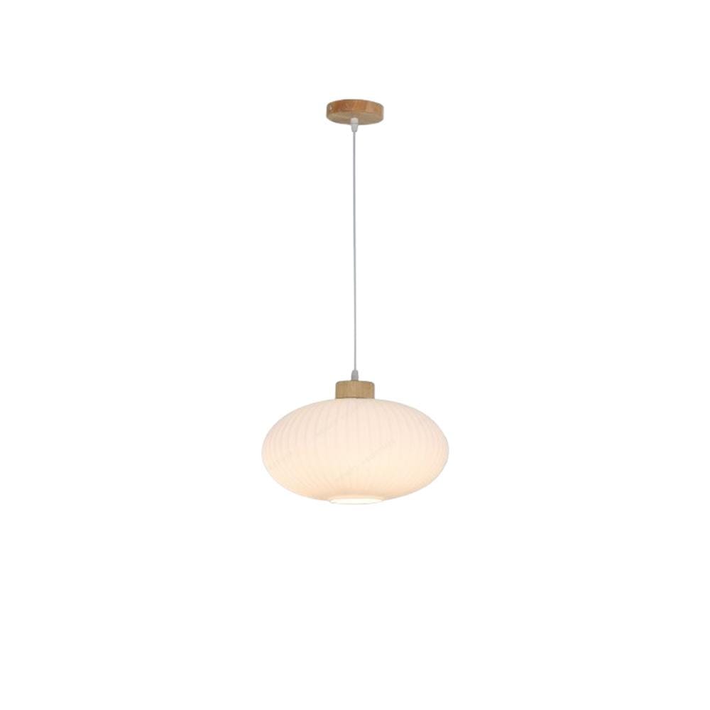 BRIGHT OBJECTIVES PENDANT LAMP 14126 WHITE BROWN 30CM