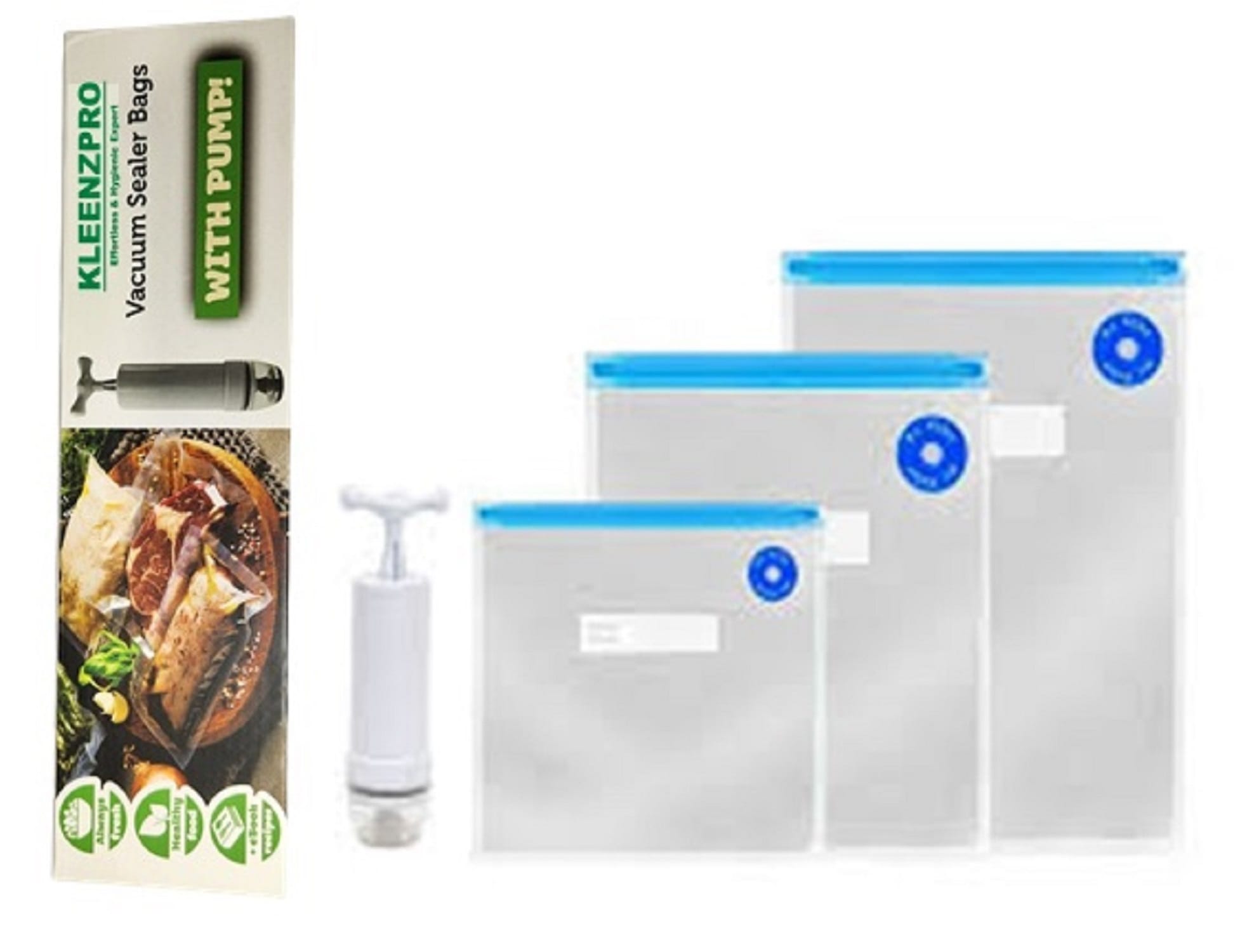 KLEENZPRO FOOD VACUUM KIT WITH PUMP