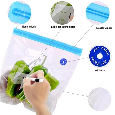 KLEENZPRO FOOD VACUUM KIT WITH PUMP