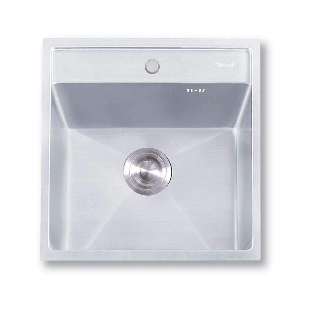 BUILT-IN SINK TECNOPLUS 1052 U 1B STAINLESS STEEL [EXCLUSIVE FROM HOMEPRO THAILAND]