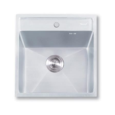 BUILT-IN SINK TECNOPLUS 1052 U 1B STAINLESS STEEL [EXCLUSIVE FROM HOMEPRO THAILAND]