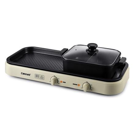 CORNELL GRILL PLATE CCG-EL118DT 2000W W/POT 4.2L