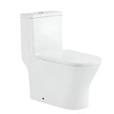 AKRON 1P TOILET WCO-767 CYCLONE FLUSH WHITE 6/3L