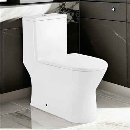 AKRON 1P TOILET WCO-767 CYCLONE FLUSH WHITE 6/3L