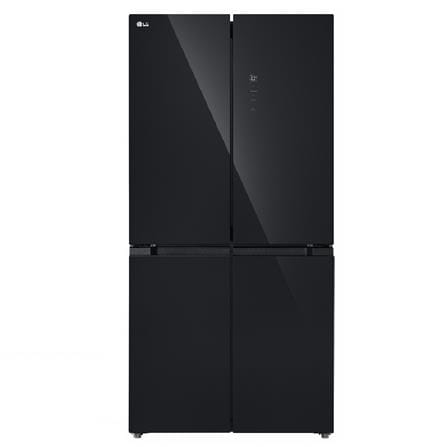LG MULTI DOOR REFRIGERATOR GC-B48FMGAH.AMARLML 474L BLACK GLASS