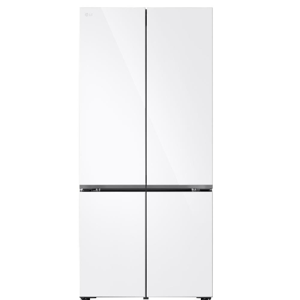 LG MULTIDOOR REFRIGERATOR GV-B25FFGPB.ATWRLML 612L WHITE GLASS