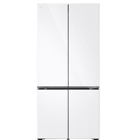 LG MULTIDOOR REFRIGERATOR GV-B25FFGPB.ATWRLML 612L WHITE GLASS