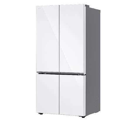 LG MULTIDOOR REFRIGERATOR GV-B25FFGPB.ATWRLML 612L WHITE GLASS