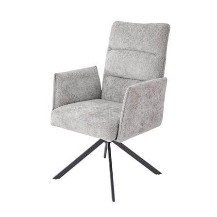 SWIVEL DINING CHAIR BENETTA EXTEND GREY [EXCLUSIVE FROM HOMEPRO THAILAND]