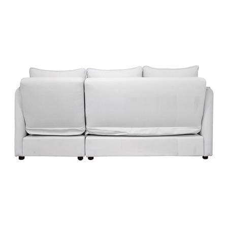 RIGHT-HAND FACING L-SHAPED SOFA FURDINI MARCEL PET FRIENDLY WHITE [EXCLUSIVE FROM HOMEPRO THAILAND]