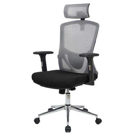 ERGONOMIC OFFICE CHAIR MODENA ERGO SUPPORT GREY/BLACK [EXCLUSIVE FROM HOMEPRO THAILAND]