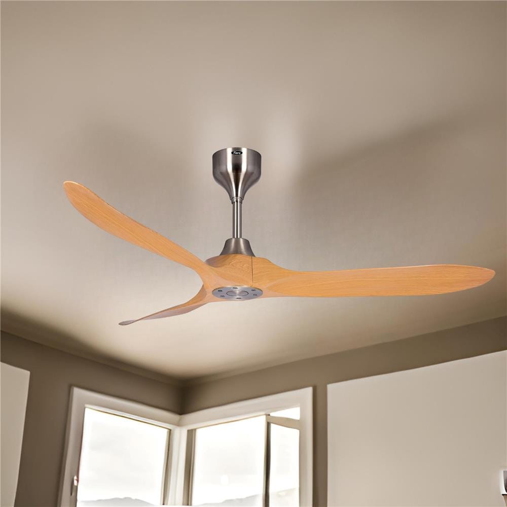 FIERO CEILING FAN ACORA 66 INCH 3 BLADE PINE WOOD