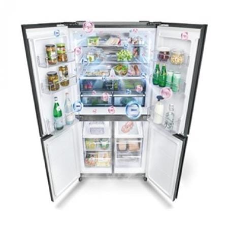 SHARP MULTI DOOR REFRIGERATOR SJF921VGW 750L WHITE