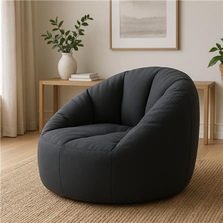 HOME LIVING STYLE BEAN BAG VENICE 75X68X50CM PITCH