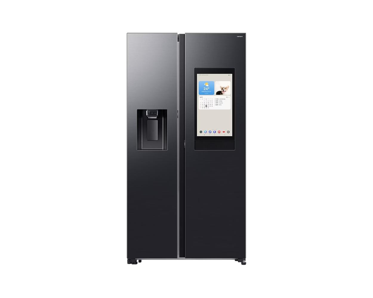 SAMSUNG SIDE BY SIDE REFRIGERATOR RS90F65ANFME 594L BLACK