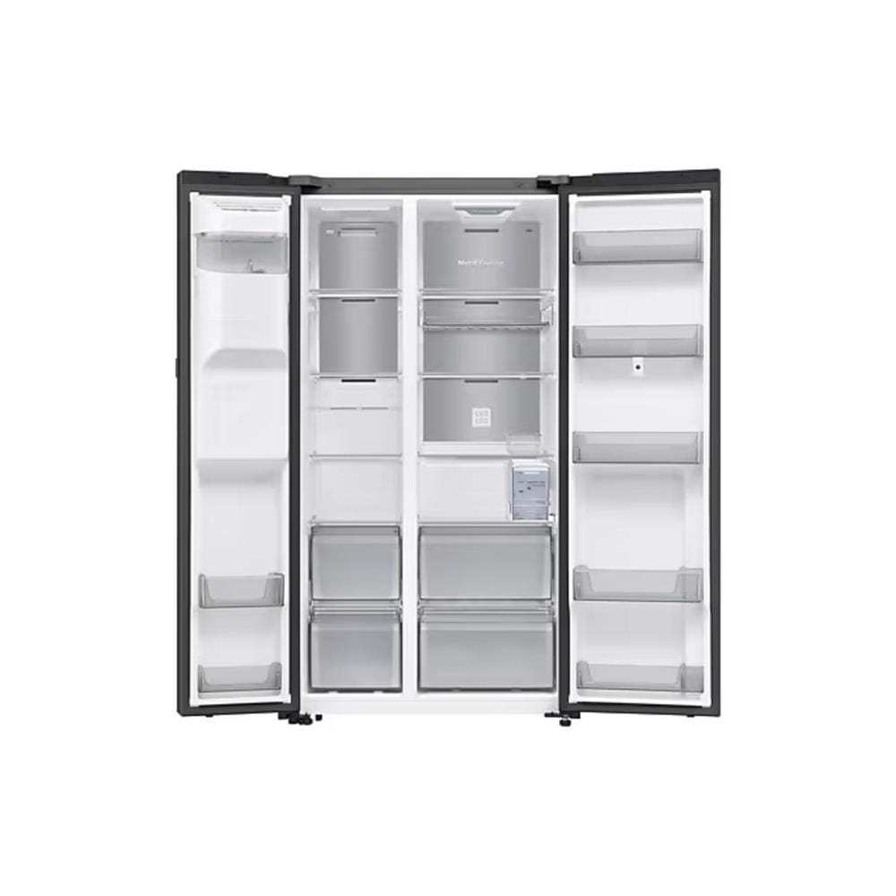 SAMSUNG SIDE BY SIDE REFRIGERATOR RS90F65ANFME 594L BLACK
