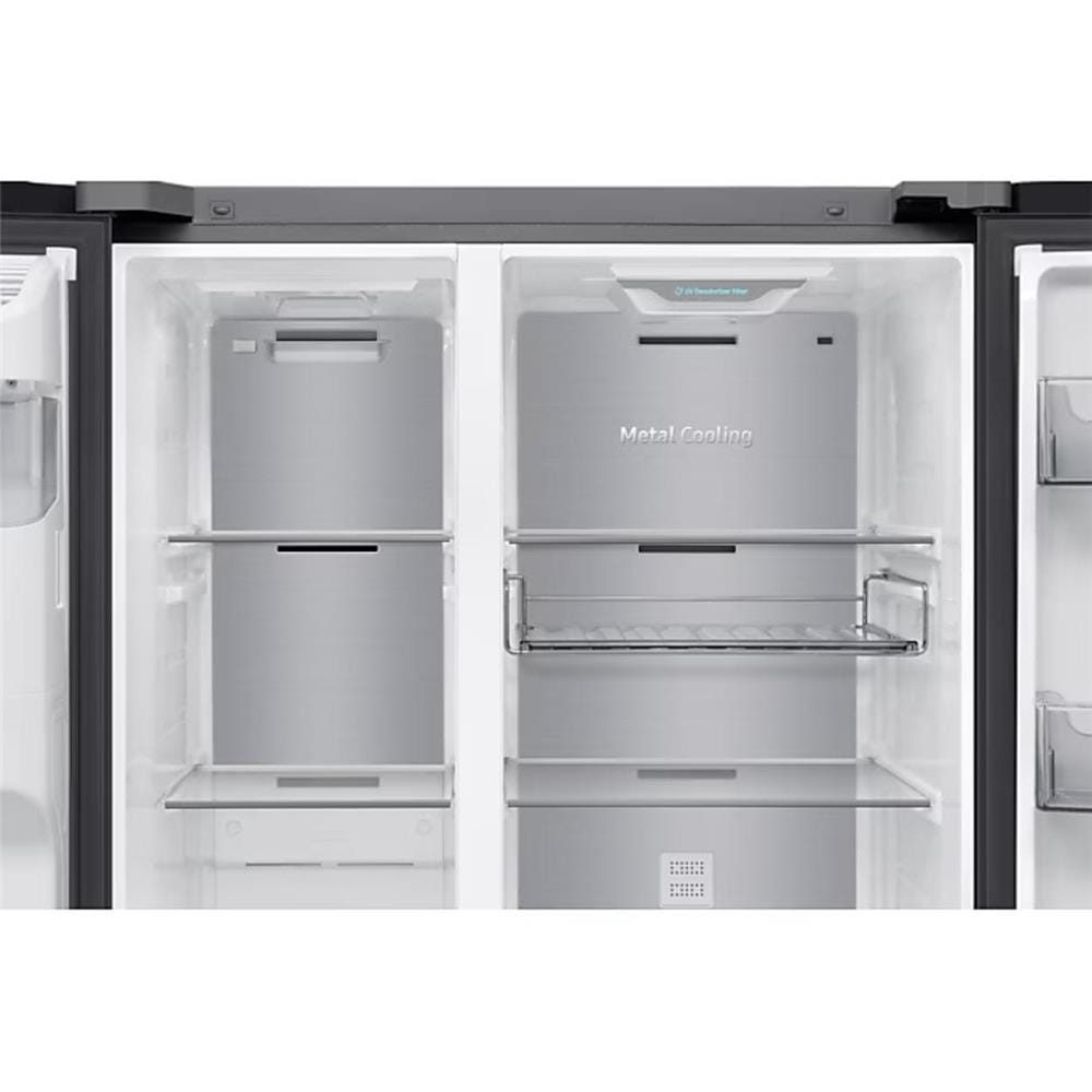 SAMSUNG SIDE BY SIDE REFRIGERATOR RS90F65ANFME 594L BLACK