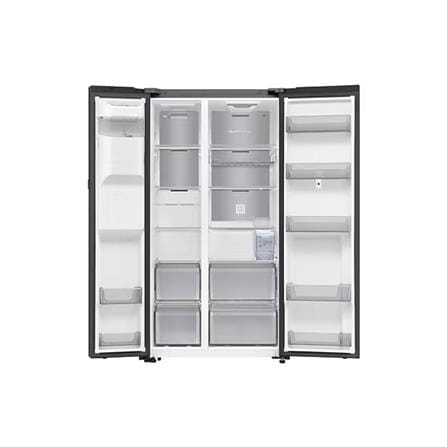 SAMSUNG SIDE BY SIDE REFRIGERATOR RS90F65ANFME 594L BLACK