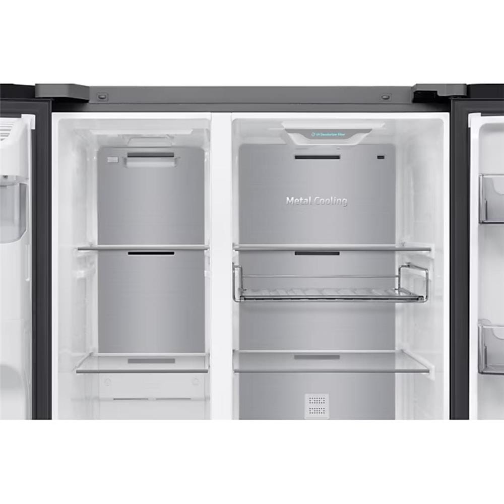 SAMSUNG SIDE BY SIDE REFRIGERATOR RS90F65DNFME 594L BLACK