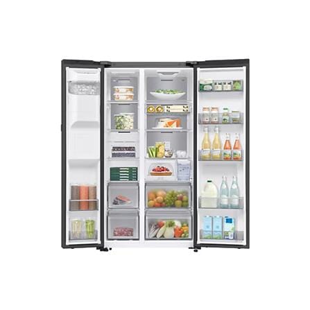 SAMSUNG SIDE BY SIDE REFRIGERATOR RS90F65DNFME 594L BLACK