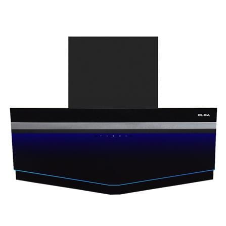 ELBA DESIGNER HOOD EH-R9838ST(BK) STAINLESS STEEL 90CM 2000M3/H