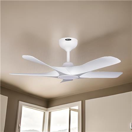 FIERO CEILING FAN ALVIA LED 5-BLADE 56 INCH MATT WHITE