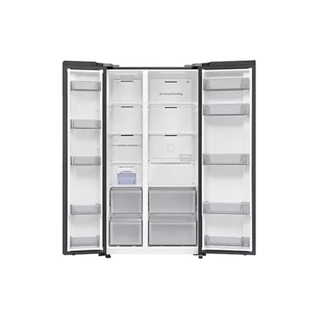 SAMSUNG SIDE BY SIDE REFRIGERATOR RS70F65QNFME 655L BLACK