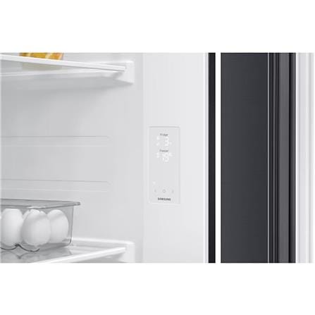 SAMSUNG SIDE BY SIDE REFRIGERATOR RS70F65QNFME 655L BLACK