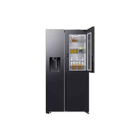 SAMSUNG SIDE BY SIDE REFRIGERATOR RS80F65GNFME 609L BLACK