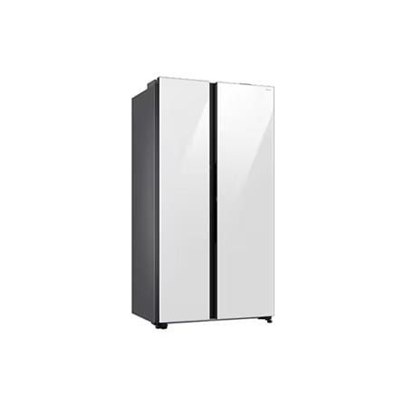 SAMSUNG SIDE BY SIDE REFRIGERATOR RS80F65MNWME 646L WHITE