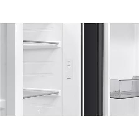 SAMSUNG SIDE BY SIDE REFRIGERATOR RS80F65MNWME 646L WHITE