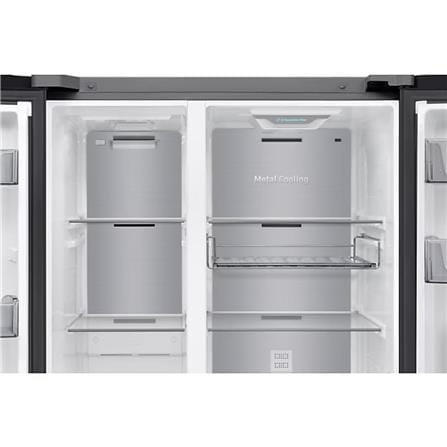 SAMSUNG SIDE BY SIDE REFRIGERATOR RS80F65MNWME 646L WHITE