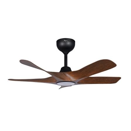 DEKA CEILING FAN ALVIA LED 5-BLADE 56 INCH WALNUT