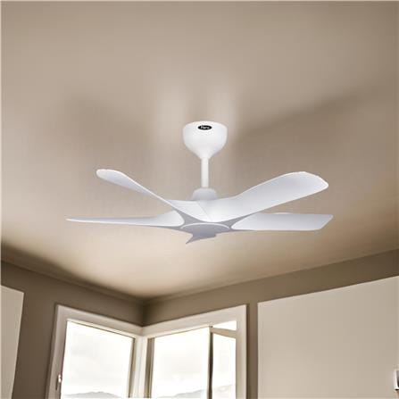 FIERO CEILING FAN ALVIA 42 INCH 5-BLADE MATTE WHITE