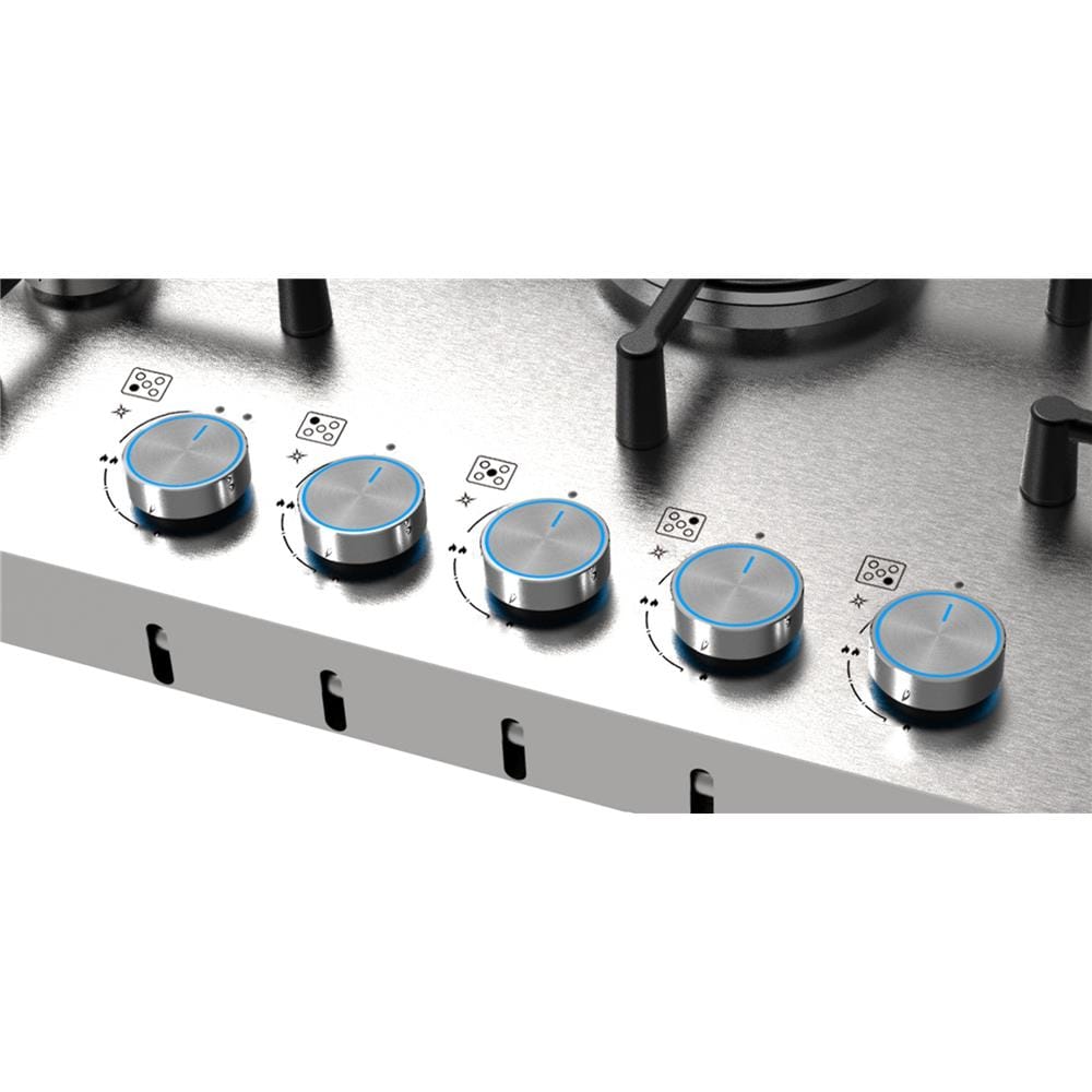 LIVINOX BUILT IN GAS HOB LGH-E765L 5B 5BURNER 5.5KW 88CM 4kW+3.0kW+2X1.75kW+1.0kW