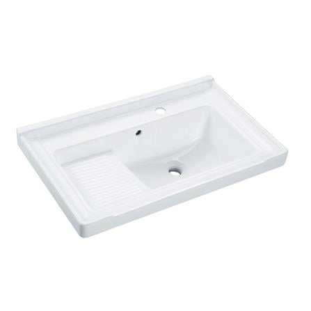 CABANA LAUNDRY BASIN CGB80511B WHITE 83CM